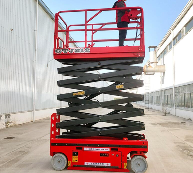 洛浦自行走移动式升降机